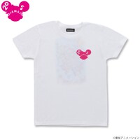 「おジャ魔女どれみ 20周年記念 バックプリントTシャツ」ホワイトの表面。