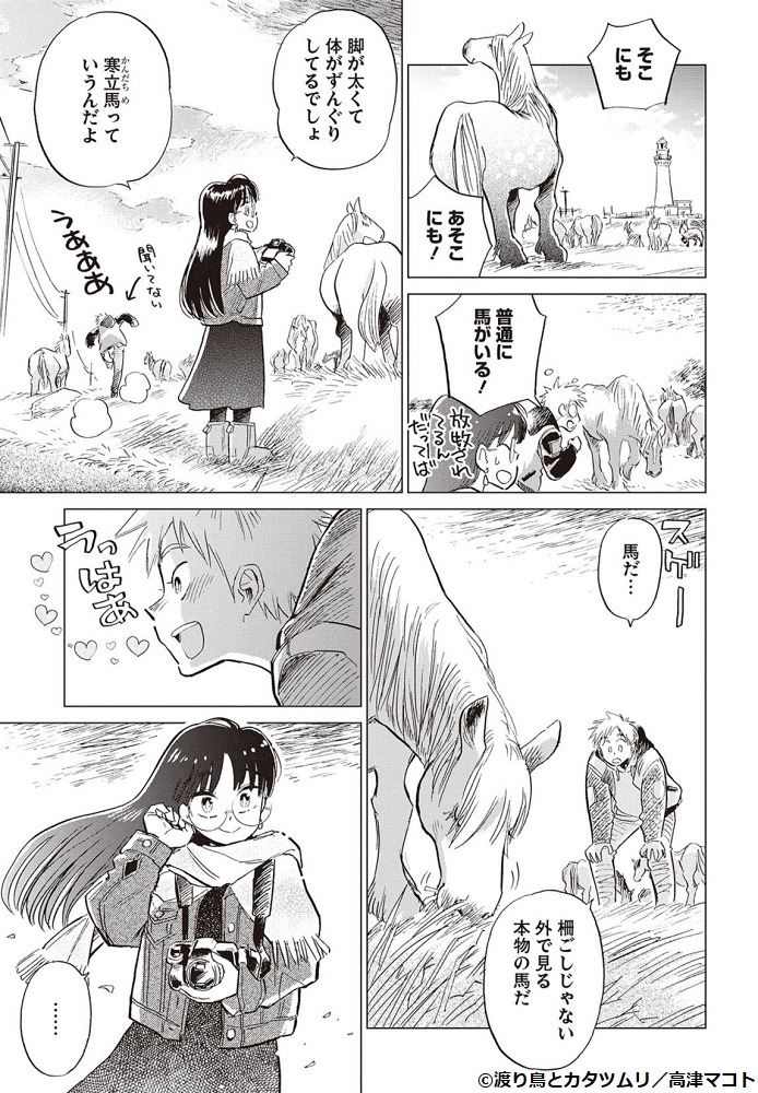 「渡り鳥とカタツムリ」1巻より。