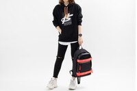 黒崎一護モデルのパーカーの着用イメージ。