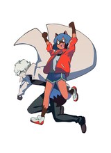 「BNA ビー・エヌ・エー」カラーカット (c)2020 TRIGGER・中島かずき／『BNA ビー・エヌ・エー』製作委員会