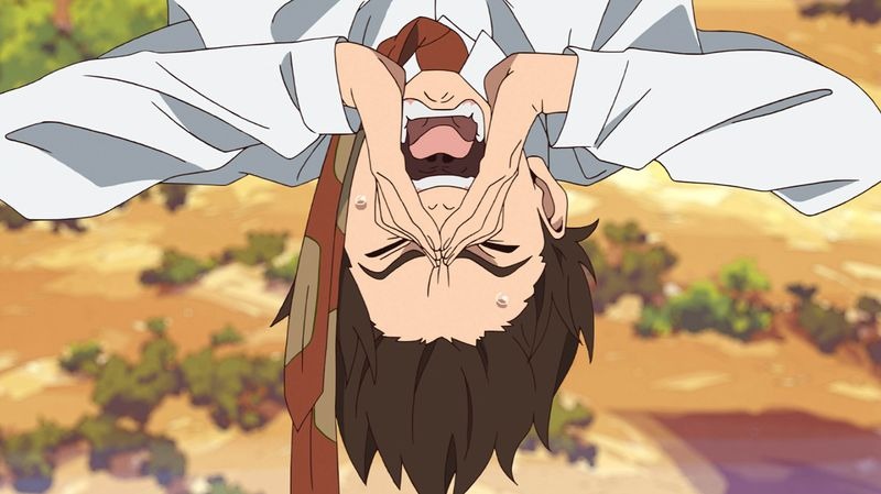 TVアニメ「GREAT PRETENDER」第1話より。