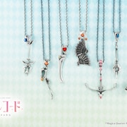 「マギアレコード」魔法少女の武器&ソウルジェムをデザインしたシルバーアクセ