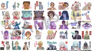 TVアニメ「LISTENERS」×MAPPAのLINEスタンプ。