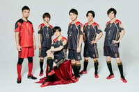 皇花山学園高等部のキャスト集合。