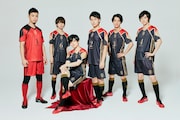 皇花山学園高等部のキャスト集合。