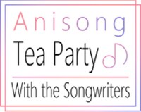 「作曲家たちのアニソン茶話会 海外出張版」ロゴ