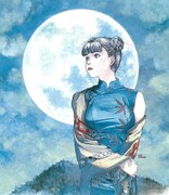 「チャイナさんの憂鬱」の複製原画。