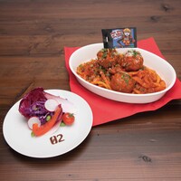 「【式波・アスカ・ラングレー】ミートボールパスタ」