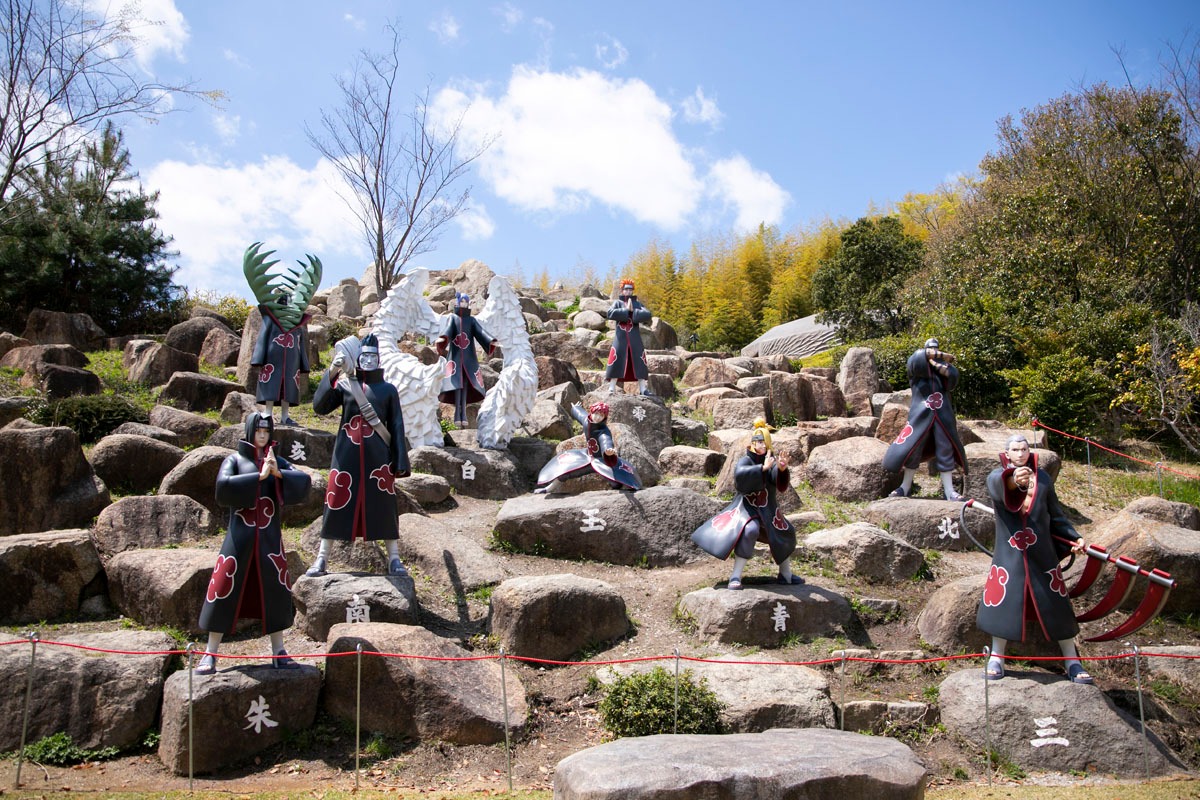 「NARUTO＆BORUTO 忍里」より、「NARUTO-ナルト-」をテーマにしたアトラクション「地の巻」。