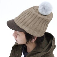 「シャーロック・ホームズ ニットキャップ」着用例