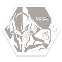 ネスレ通販の購入特典・白雲石吸水コースター。