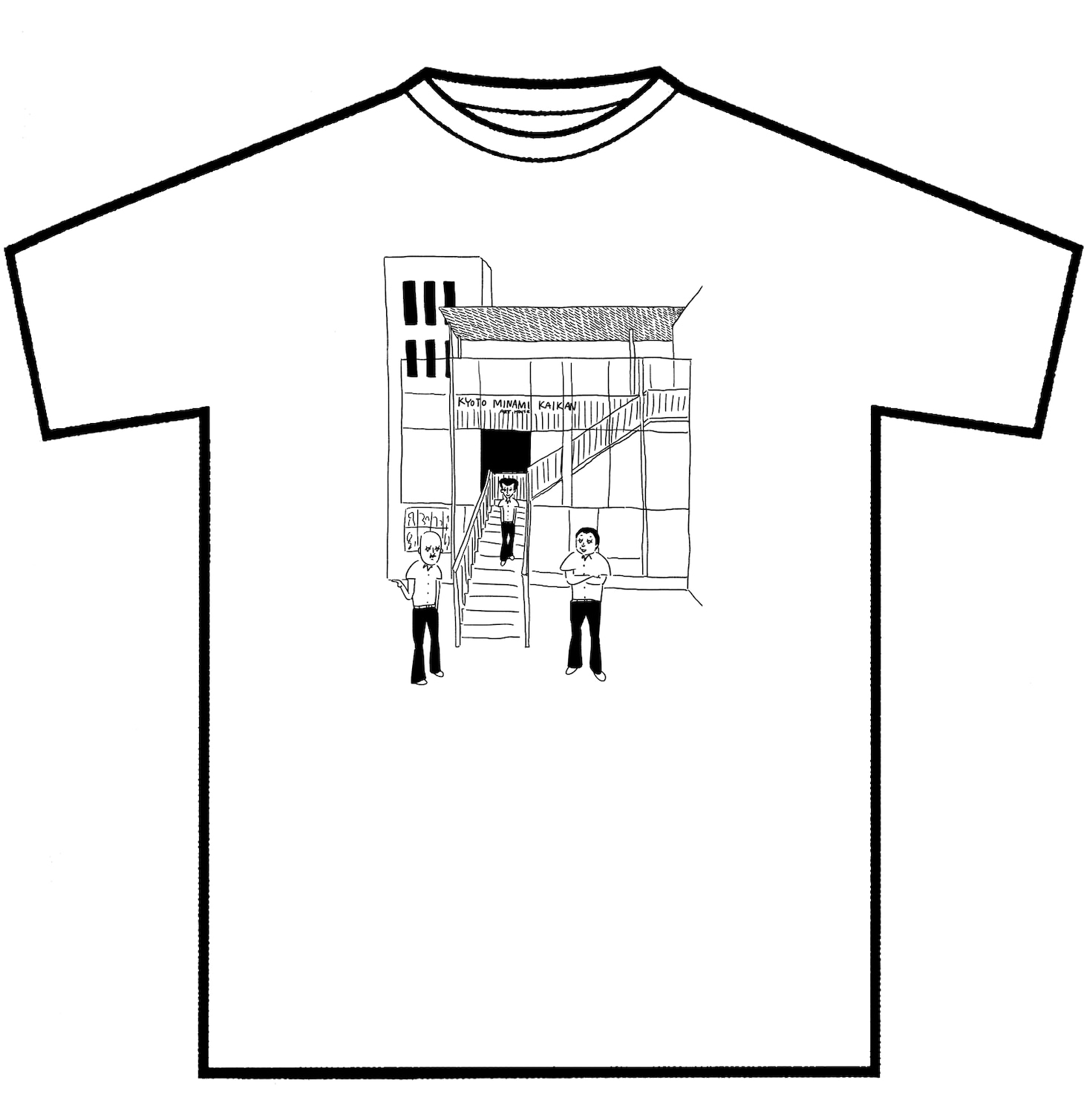 「コラボTシャツ 京都みなみ会館ver.」