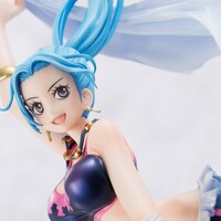 表情のアップ。