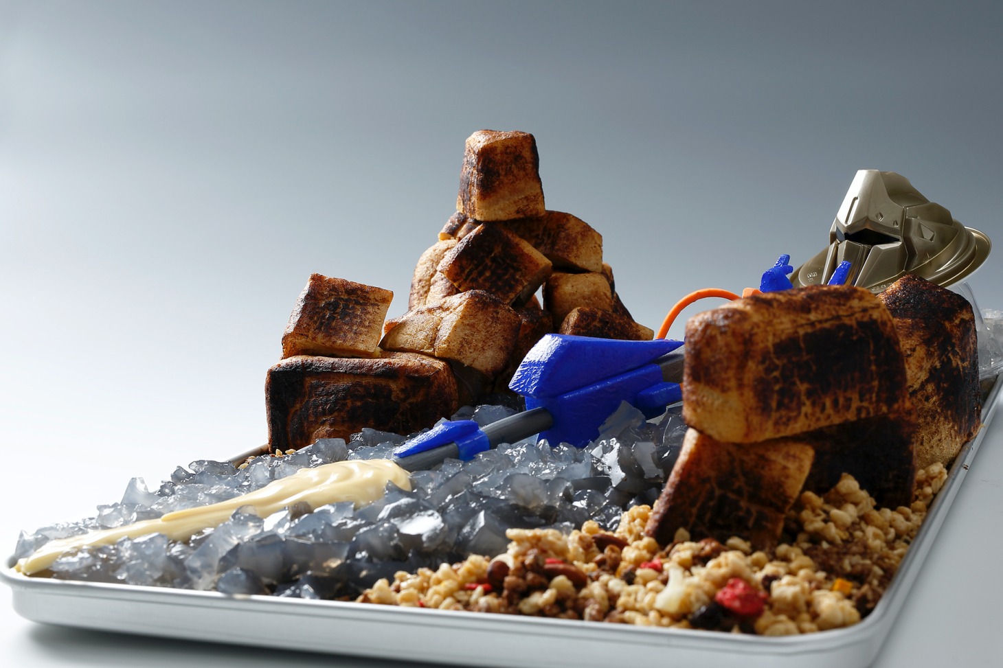 「百式とうふ」ジオラマレシピのイメージ。