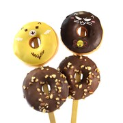 キャラクタードーナツ「CHOCOTTO DECOTTO」のトーニャカとちゅんにゃ（全2種）。