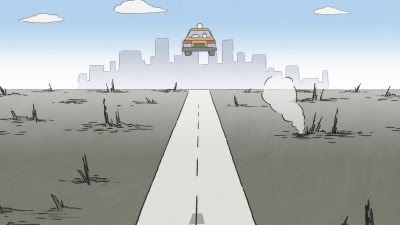 アニメ「大家さんと僕」より。