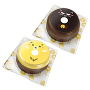 おみやげドーナツ「DECOTTO GIFT」のトーニャカとちゅんにゃ（全2種）。