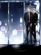 「囀る鳥は羽ばたかない The clouds gather」の完全生産限定版Blu-ray / DVDジャケットイラスト。