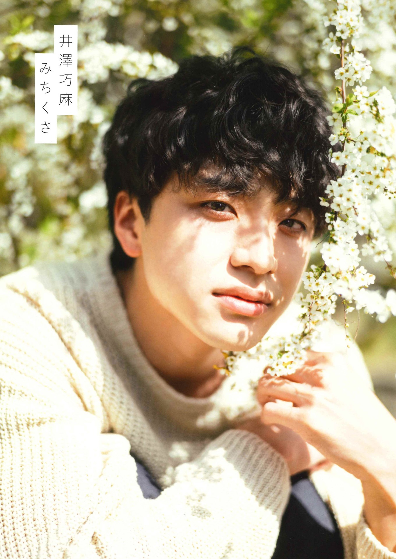 今号には俳優・井澤巧麻の写真集「みちくさ」が6月30日に発売されることを記念したグラビアが掲載されている。