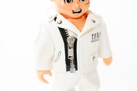 「気合田くん」の「武装戦線Ver.」より、6代目河内鉄生。