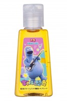 TVアニメ「ギャルと恐竜」の恐竜をイメージしたハンドジェル。