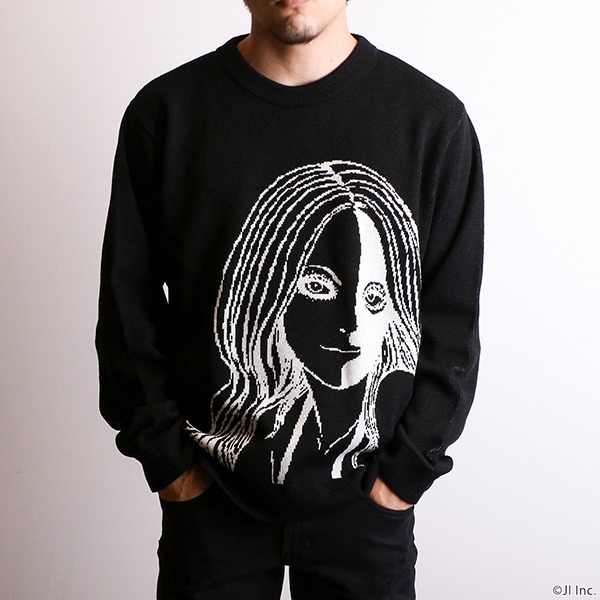 「MUCC×伊藤潤二 ニットセーター」着用イメージ