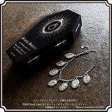 黒執事」葬儀屋のモーニングジュエリーを模したシルバーブレスレット 