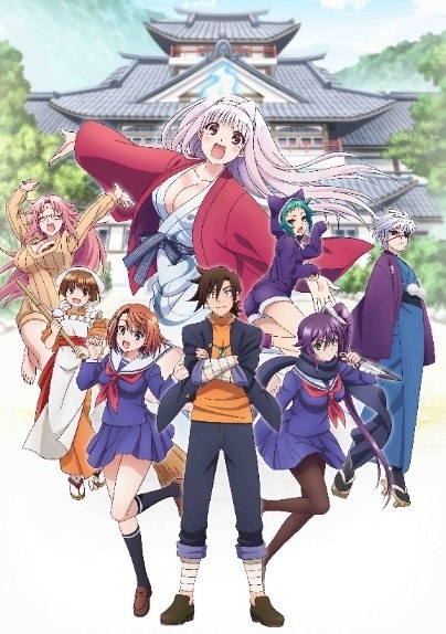 アニメ「ゆらぎ荘の幽奈さん」キービジュアル (c)ミウラタダヒロ/集英社・ゆらぎ荘の幽奈さん製作委員会 (c)ミウラタダヒロ/集英社