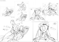 「新世紀エヴァンゲリオン 原画集 Groundwork of EVANGELION Vol.3」より。