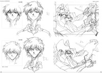 「新世紀エヴァンゲリオン 原画集 Groundwork of EVANGELION Vol.3」より。