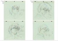 「新世紀エヴァンゲリオン 原画集 Groundwork of EVANGELION Vol.3」より。