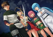 「咎なスキルで無双する異世界怪盗ハーレム団」第1話の扉イラスト。