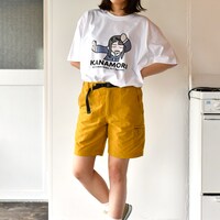 ビッグTシャツ着用イメージ。