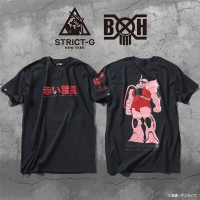 「STRICT-G NEW YARK × BOUNTY HUNTER 赤い彗星Tシャツ」