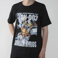 「機動戦士ガンダムフルカラーTシャツ ガンダムキュリオス」着用イメージ