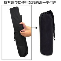 「ゆるキャン△ レインポンチョ」のポーチ。