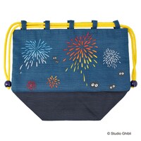 「となりのトトロ 巾着バッグ 舞花火」