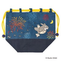 「となりのトトロ 巾着バッグ 舞花火」