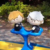 「ハイキュー!! TO THE TOP よりぬい 宮侑」と「ハイキュー!! TO THE TOP よりぬい 宮治」。