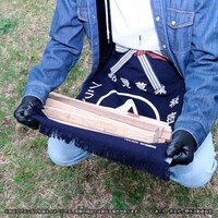 「ゆるキャン△帆前掛け」使用イメージ