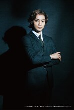 久保田秀敏扮するアルバート・ジェームズ・モリアーティ。