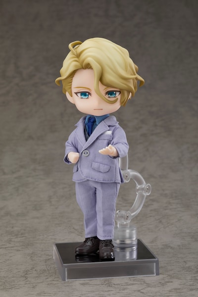 「ねんどろいどどーる リチャード・ラナシンハ・ドヴルピアン」の肌の色味は、キャラクターのオリジナルカラーが採用されている。