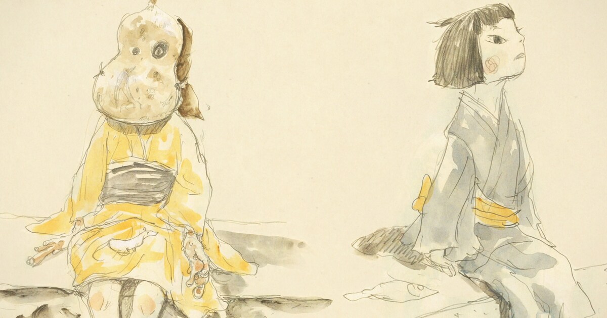 湯浅政明監督のアニメ映画「犬王」、松本大洋が描いたキャラ原案画を 
