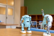 メカトロウィーゴをモチーフにしたプログラミング学習用ロボット。
