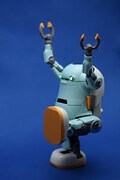 メカトロウィーゴをモチーフにしたプログラミング学習用ロボット。