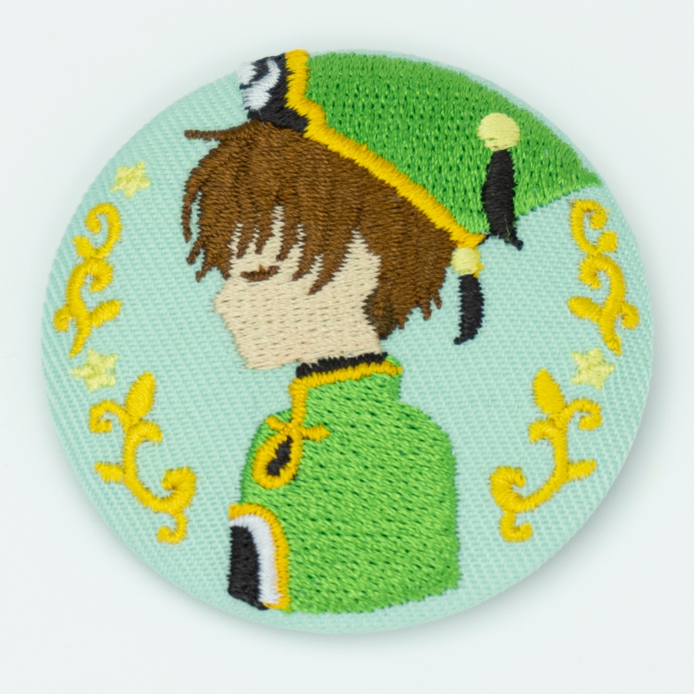 「カードキャプターさくら クリアカード編 トレーディング刺繍缶バッジ」の1種。