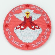 「カードキャプターさくら クリアカード編 トレーディング刺繍缶バッジ」の1種。