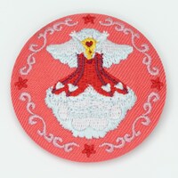 「カードキャプターさくら クリアカード編 トレーディング刺繍缶バッジ」の1種。