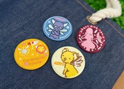 「カードキャプターさくら クリアカード編 トレーディング刺繍缶バッジ」のイメージ。