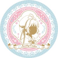 「カードキャプターさくら クリアカード編 缶入りジュエリークッキー」の缶の絵柄。